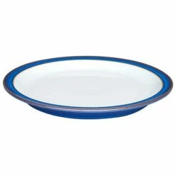 Denby Imperial Blue Dinner Plate - Premium Ceramic Tableware for Stylish Dining