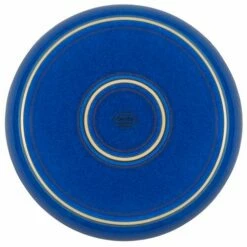 Denby Imperial Blue Coupe Dinner Plate - Elegant Tableware for Stylish Dining -HARTS OF STUR Sales 001012005 Denby Imperial Blue Coupe Dinner Plate 2