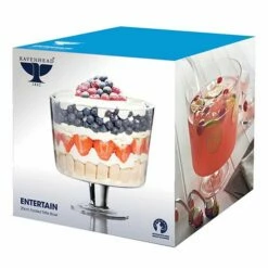 Ravenhead Entertain Footed Trifle Bowl 20cm - Elegant Tableware for Desserts & Serving -HARTS OF STUR Sales 0041612 Ravenhead Entertain Footed Trifle Bowl 20cm 2 1