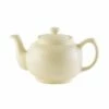Price & Kensington Matt Cream 6 Cup Teapot - Elegant Tea Brewing Solution -HARTS OF STUR Sales 0056735 Price And Kensington Matt Cream 6 Cup Teapot