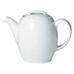 Denby White Teapot - Premium Ceramic Teapot for Tea Lovers