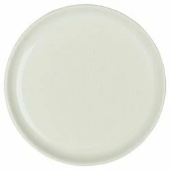 Denby Linen Coupe Dinner Plate - Elegant Stoneware Tableware for Everyday Dining