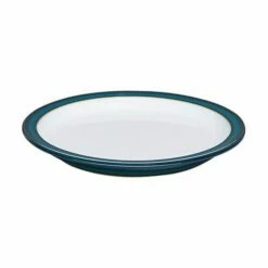 Denby Greenwich Small Plate - Elegant Stoneware Tableware for Everyday Dining