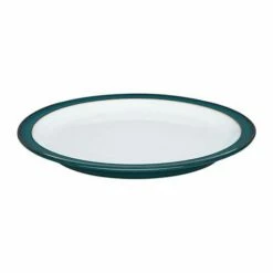 Denby Greenwich Medium Plate - Premium Stoneware Tableware for Everyday Dining