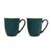 Denby Greenwich Set Of 2 Stoneware Mugs - Elegant & Durable Drinkware -HARTS OF STUR Sales 024041018 Denby Greenwich Set Of 2 Mugs