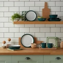 Denby Greenwich Set Of 2 Stoneware Mugs - Elegant & Durable Drinkware -HARTS OF STUR Sales 024041018 Denby Greenwich Set Of 2 Mugs 4