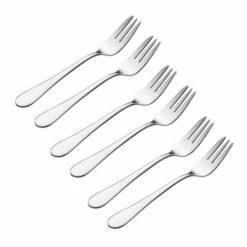 Viners Select 6 Piece Pastry Fork Gift Box - Elegant Cutlery Set for Desserts & Gifting