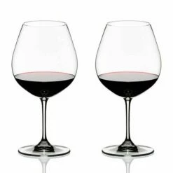 Riedel Vinum Pinot Noir (Burgundy Red) Wine Glass Twin Pack - Premium Crystal Drinkware -HARTS OF STUR Sales 0 5 2501