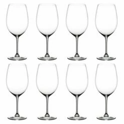 Riedel Vinum Cabernet / Merlot Wine Glass Eight Piece Set - Premium Crystal Drinkware -HARTS OF STUR Sales 0 5 2529