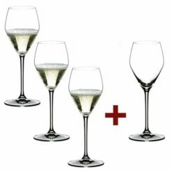 Riedel Extreme Rose & Champagne 4 for 3 Wine Glasses Set - Premium Crystal Drinkware -HARTS OF STUR Sales 0 5 2862