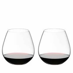 Riedel O Pinot / Nebbiolo Wine Glass Twin Pack - Premium Crystal Wine Glasses for Red Wine Lovers -HARTS OF STUR Sales 0 5 2945