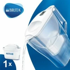 Brita Aluna Cool White Water Filter Jug | 2.4L Capacity | BPA-Free | Improves Taste & Reduces Impurities 10 Brita Aluna Cool White Water Filter Jug | 2.4L Capacity | BPA-Free | Improves Taste & Reduces Impurities -HARTS OF STUR Sales 1024022 Brita Aluna Cool White Water Filter Jug 2