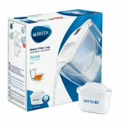 Brita Aluna Cool White Water Filter Jug | 2.4L Capacity | BPA-Free | Improves Taste & Reduces Impurities 13 Brita Aluna Cool White Water Filter Jug | 2.4L Capacity | BPA-Free | Improves Taste & Reduces Impurities -HARTS OF STUR Sales 1024022 Brita Aluna Cool White Water Filter Jug 5