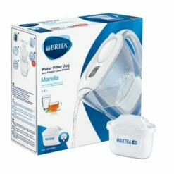 Brita Marella Cool White Water Filter Jug | 2.4L Capacity | BPA-Free | Improves Taste & Reduces Impurities -HARTS OF STUR Sales 1024037 Brita Marella Cool White Water Filter Jug 5