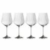 Nachtmann Set Of 4 Gin & Tonic Fluted Crystal Glasses - Elegant Drinkware for Cocktails -HARTS OF STUR Sales 102892 Nachtmann Set of 4 Gin And Tonic Fluted Crystal Glasses