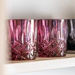 Nachtmann Noblesse Whisky Tumbler Berry Set Of 2 - Premium Crystal Drinkware -HARTS OF STUR Sales 104244 Nachtmann Noblesse Whisky Tumbler Berry 2 Pack 2