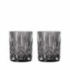 Nachtmann Noblesse Whisky Tumbler Smoke Set Of 2 - Premium Crystal Drinkware -HARTS OF STUR Sales 104245 Nachtmann Noblesse Whisky Tumbler Smoke 2 Pack