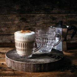 Nachtmann Ethno Hot Beverage Mug Set Of 2 - Elegant Drinkware for Coffee & Tea -HARTS OF STUR Sales 104249 Nachtmann Ethno Hot Beverage Mug 2 Pack 1