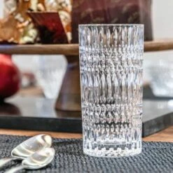 Nachtmann Ethno Longdrink Set Of 4 - Premium Crystal Glasses for Cocktails & Long Drinks 8 Nachtmann Ethno Longdrink Set Of 4 - Premium Crystal Glasses for Cocktails & Long Drinks -HARTS OF STUR Sales 104250 Nachtmann Ethno Longdrink 4 Pack 1