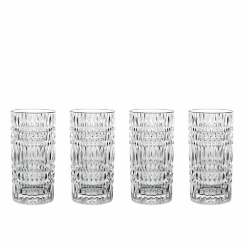 Nachtmann Ethno Longdrink Set Of 4 - Premium Crystal Glasses for Cocktails & Long Drinks 3 Nachtmann Ethno Longdrink Set Of 4 - Premium Crystal Glasses for Cocktails & Long Drinks