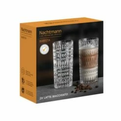 Nachtmann Ethno Latte Macchiato Set Of 2 - Elegant Drinkware for Coffee Lovers -HARTS OF STUR Sales 104903 Nachtmann Ethno Latte Macchiato 2 Pack 5