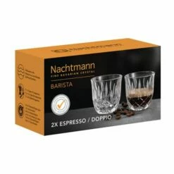 Nachtmann Noblesse Espresso/Doppio Set Of 2 - Premium Crystal Glassware -HARTS OF STUR Sales 104905 Nachtmann Noblesse Espresso Doppio 2 Pack 5