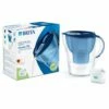 Brita Marella XL Blue Water Filter Jug | Large Capacity | BPA-Free | Improves Taste & Reduces Impurities -HARTS OF STUR Sales 1051122 Brita Marella XL Blue Jug System