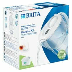 Brita Marella XL White Water Filter Jug | Large Capacity | BPA-Free | UK -HARTS OF STUR Sales 1051123 Brita Marella XL White Jug System 2