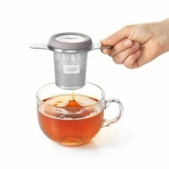 OXO Good Grips Tea Infuser Basket - Stainless Steel Loose Leaf Tea Strainer with Handle -HARTS OF STUR Sales 11213300MLNYK OXO Tea Infuser Basket 3