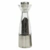 T&G CrushGrind Stockholm Brushed Stainless Steel & Acrylic Pepper Mill - Premium Tableware for Salt & Pepper -HARTS OF STUR Sales 11744 T And G CrushGrind Stockholm Brushed Stainless Steel and Acrylic Pepper Mill NEW