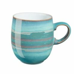 Denby Azure Coast Large Mug - Premium Stoneware Drinkware
