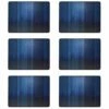 Denby Colours Blue 6 Piece Placemats - Premium Table Mats for Stylish Dining -HARTS OF STUR Sales 151010150 Denby Colours Blue 6 Piece Placemats NEW