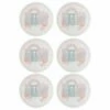 Denby Set Of 6 Walled Garden Round Placemats - Premium Table Mats for Stylish Dining -HARTS OF STUR Sales 151012261 Denby Set Of 6 Walled Garden Round Placemats
