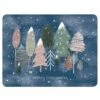 Denby Christmas Trees Set Of 6 Placemats - Festive Tableware for Holiday Dining -HARTS OF STUR Sales 151012797 Denby Christmas Trees Set 6 Placemats