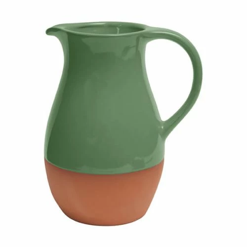 Dexam Sintra Glazed Terracotta Jug Green - Elegant Decanter & Pitcher for Drinks 3 Dexam Sintra Glazed Terracotta Jug Green - Elegant Decanter & Pitcher for Drinks
