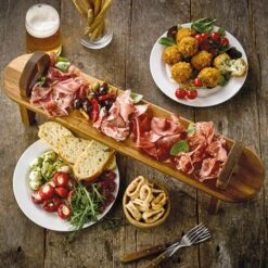 Denby James Martin Raised Serving Board - Elegant Serveware for Stylish Dining -HARTS OF STUR Sales 186012883 James Martin Denby Raised Serving Board Set 2