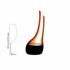 Riedel Confetti Red Cornetto Decanter - Elegant Wine Decanter for Enhanced Aeration 8 Riedel Confetti Red Cornetto Decanter - Elegant Wine Decanter for Enhanced Aeration -HARTS OF STUR Sales 197713R Riedel Confetti Red Cornetto Decanter 2