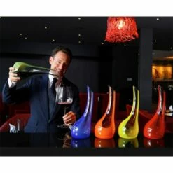 Riedel Confetti Yellow Cornetto Decanter - Elegant Wine Decanter for Fine Wines -HARTS OF STUR Sales 197713Y Riedel Confetti Yellow Cornetto Decanter 3