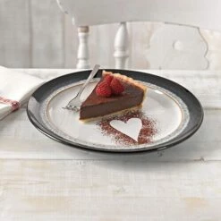 Denby Halo Medium Plate - Premium Stoneware Tableware for Everyday Dining -HARTS OF STUR Sales 199010104 Denby Halo Medium Plate 3