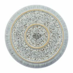 Denby Halo Speckle Medium Coupe Plate - Elegant Stoneware Tableware -HARTS OF STUR Sales 199012004 Denby Halo Medium Coupe Plate 2