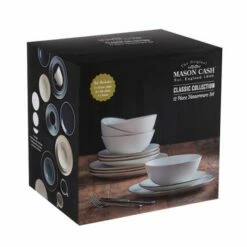 HARTS OF STUR Sales -HARTS OF STUR Sales 2001898 Mason Cash Classic Collection Cream 12 Piece Dinner Set 1