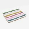Joules Multi Stripe Large Tray - Willow Wood 36cm x 28cm - Stylish Tableware for Home Decor -HARTS OF STUR Sales 215606MLTISTRPCM Joules Multi Strip Large Tray Willow Wood 36cm 28cm