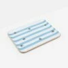 Joules Bee Stripe Small Tray - Willow Wood 27cm x 20cm - Stylish Tableware for Home Decor -HARTS OF STUR Sales 215607BEESTRPE Joules Bee Stripe Small Tray Willow Wood 27cm 20cm