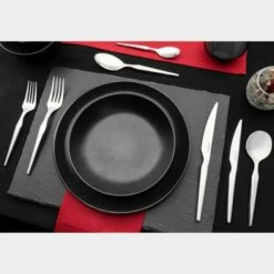 Grunwerg Rayon 24-Piece Stainless Steel Cutlery Set | Elegant Boxed Dining Utensils -HARTS OF STUR Sales 24BXRAY Grunwerg Rayon 24 Piece Boxed Cutlery Set 3