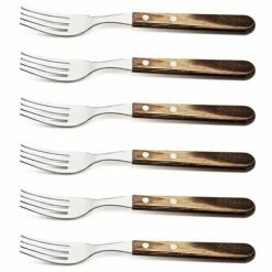 Tramontina Churrasco Set Of 6 Jumbo Forks - Premium BBQ Forks for Grilling
