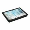 Denby London Scene Lap Tray With Black Edge - Stylish Tableware Tray -HARTS OF STUR Sales 333012269 Denby London Scene Lap Tray With Black Edge