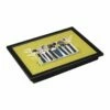 Denby Cow Lap Tray With Black Edge - Stylish Tableware Tray for Dining & Serving -HARTS OF STUR Sales 333012270 Denby Cow Lap Tray With Black Edge