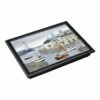 Denby Coastal Lighthouse Lap Tray With Black Edge - Stylish Tableware Tray -HARTS OF STUR Sales 333013629 Denby Coastal Lighthouse Laptray