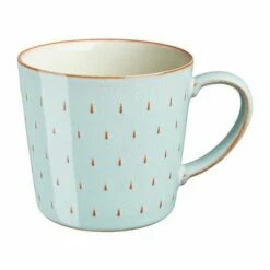 Denby Pavilion Cascade Mug - Premium Stoneware Coffee Mug, 350ml, Elegant Design