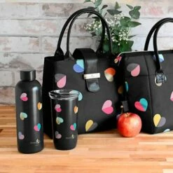 Navigate Beau & Elliot Emily Heart 500ml Insulated Drinks Bottle - Stylish & Eco-Friendly -HARTS OF STUR Sales 36516 Beau Elliot Emily Hart Drinks Bottle 1